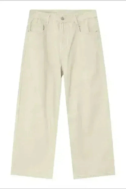 Pocketed Wide Leg Men&