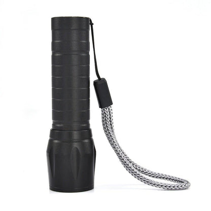 Adjustable Rechargeable LED USB Portable Focus Light Zoomable LED Tactical Flashlight High Lumens Zoomable Waterproof Flashlight Mini Torch For Camping Hiking