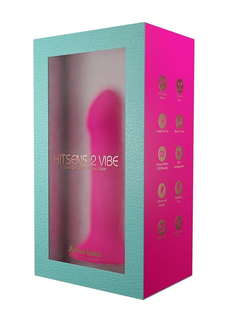 Adrien Lastic Hitsens 2 Dual Density Silicone Vibrating Dildo
