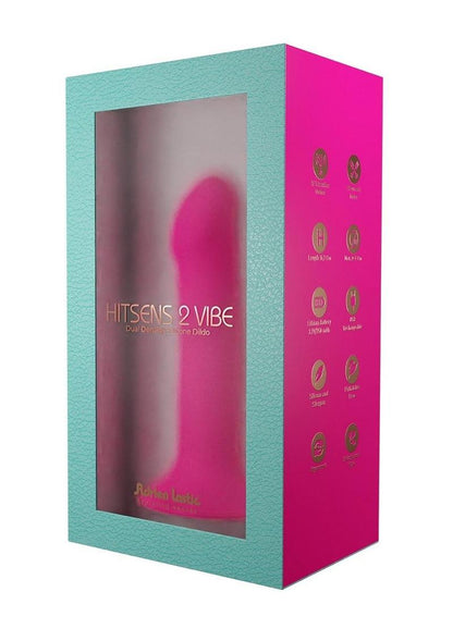 Adrien Lastic Hitsens 2 Dual Density Silicone Vibrating Dildo