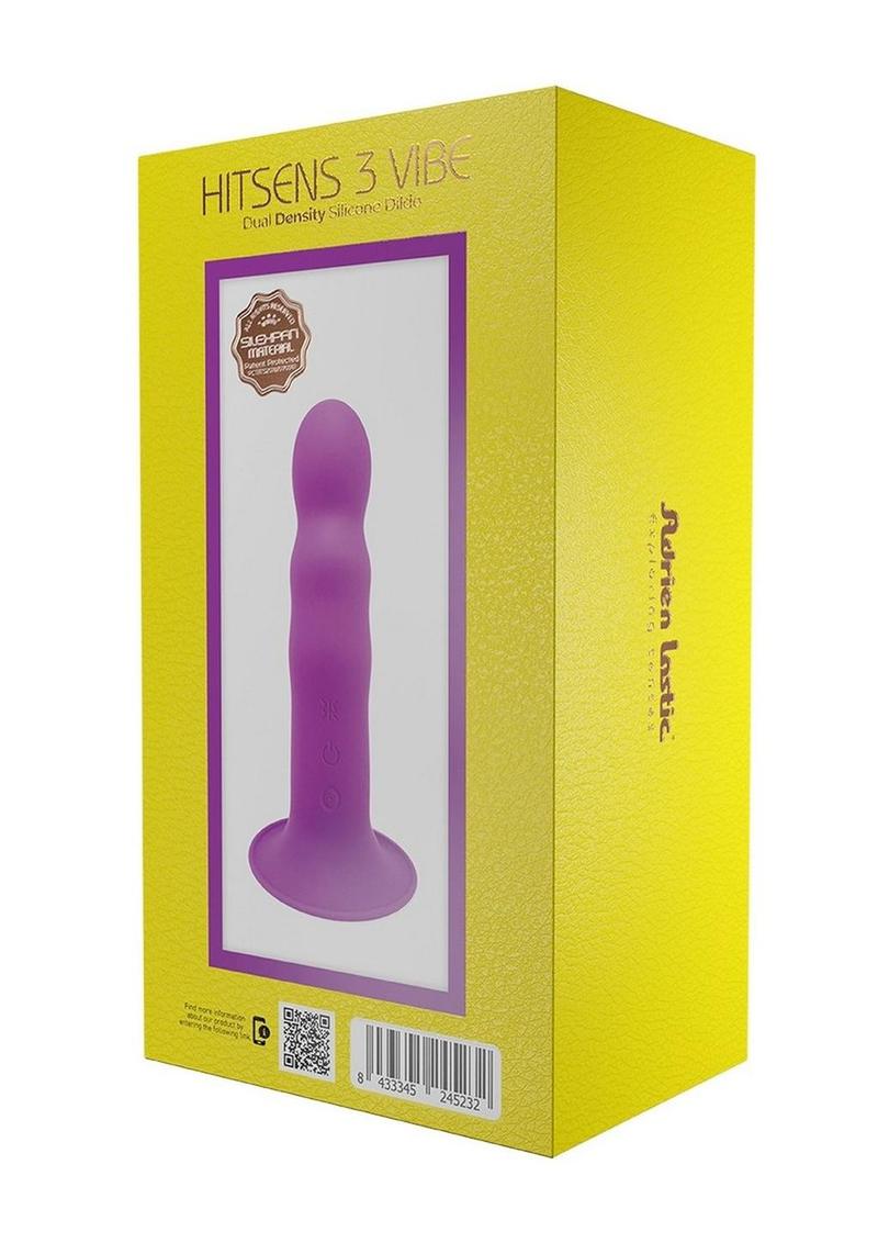 Adrien Lastic Hitsens 2 Dual Density Silicone Vibrating Dildo