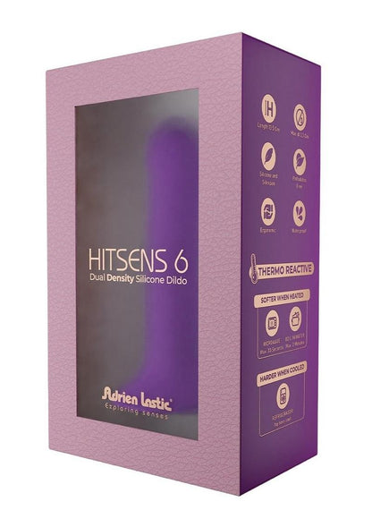 Adrien Lastic Hitsens 6 Dual Density Silicone Dildo