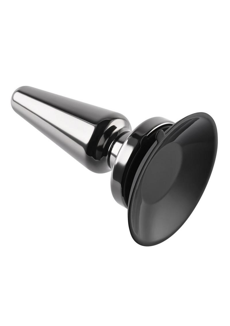 Evolved Advanced Metal Chrome Vibrating Anal Plug