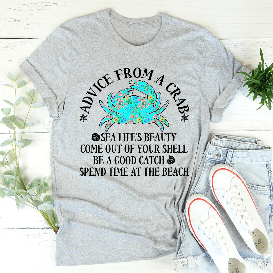Advice From A Crab Tee