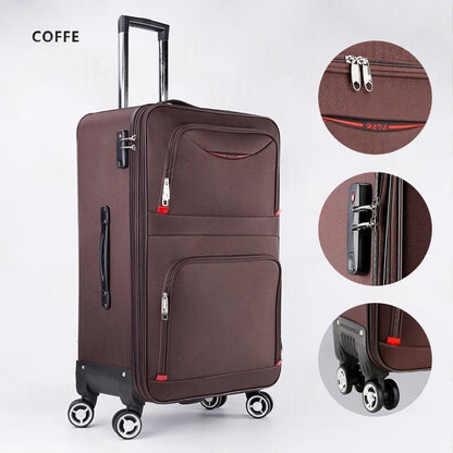 Four-wheel Rolling Suitcase Oxford Fabric Trolley Case