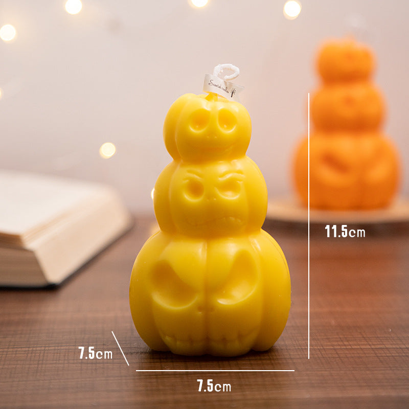 Halloween Pumpkin Aromatherapy Candle Decoration