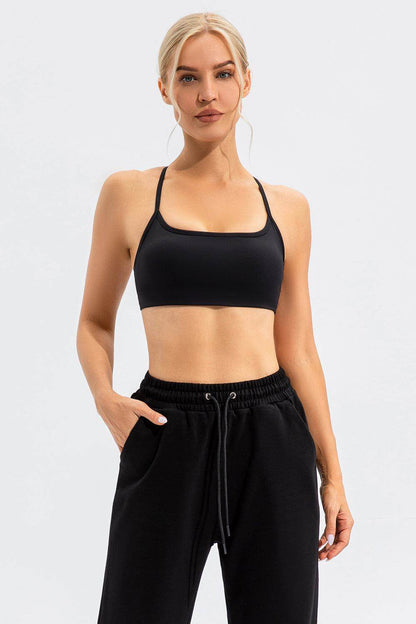 Crisscross Spaghetti Strap Active Cami for Comfortable Wear