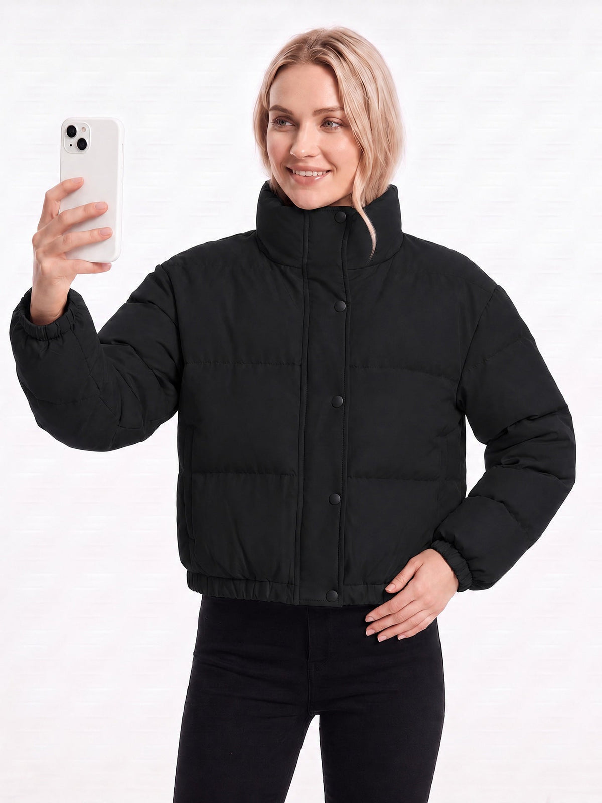 New Coat Small Bread Suit Short Vertical Collar European And American Women&