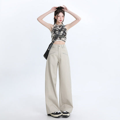 Fashion Personality Wide-leg Casual Pants Women