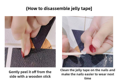 0937- Handmade press on nails fake nails removable