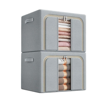 Oxford Cloth Foldable Storage Box For Home Clothes Organization