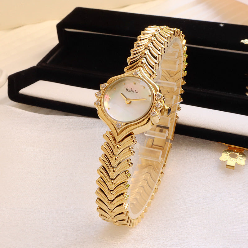 Bamboo Chain Gift Quartz Women&