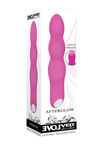 Afterglow Vibrator by Evolved Light-Up Silicone Toy