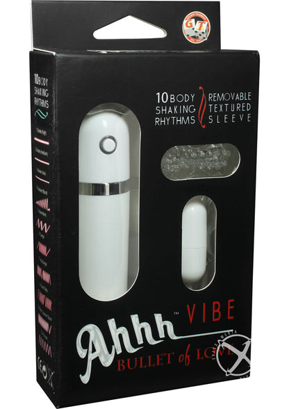 Ahhh Vibe Bullet of Love with Remote Control Vibrators