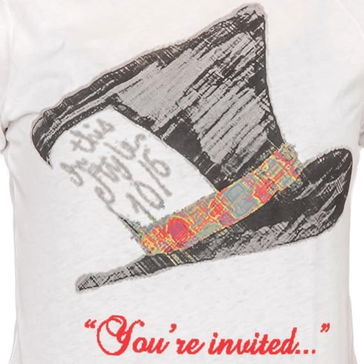 Alice in Wonderland Mad Hatter Hat You&