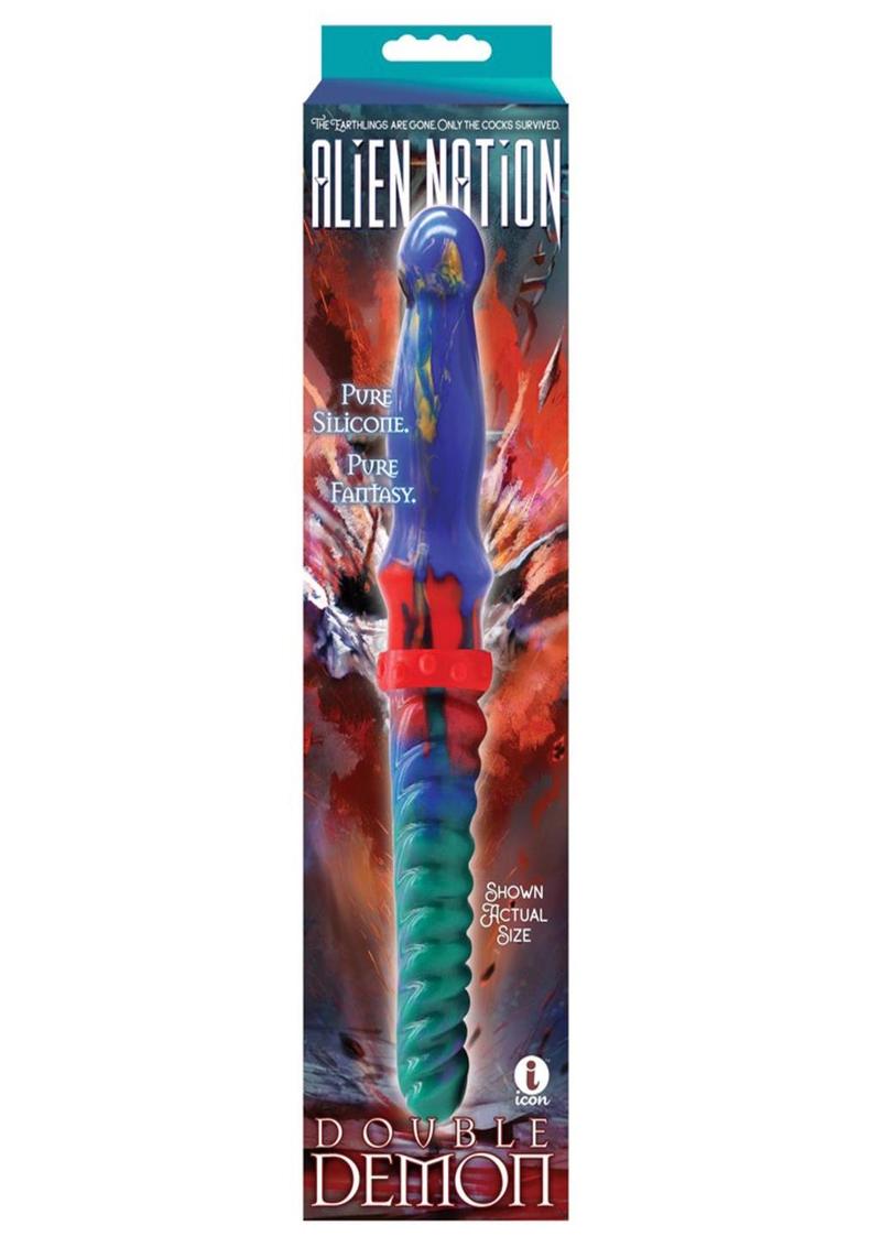 Alien Nation Double Demon Dua End Silicone Dildo