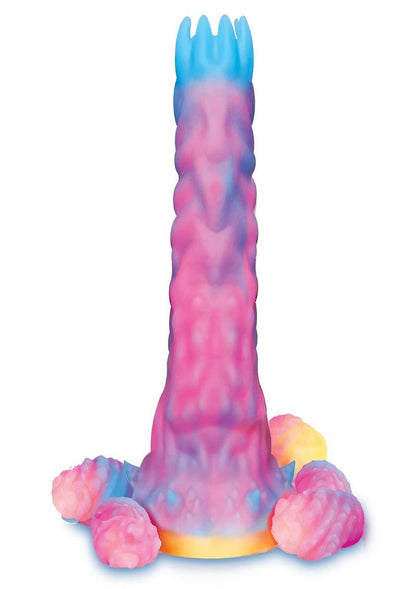 Alien Nation Glo-Vopositor Silicone Glow In The Dark Dildo