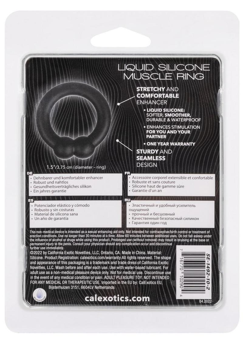 CalExotics Alpha Liquid Silicone Muscle Ring