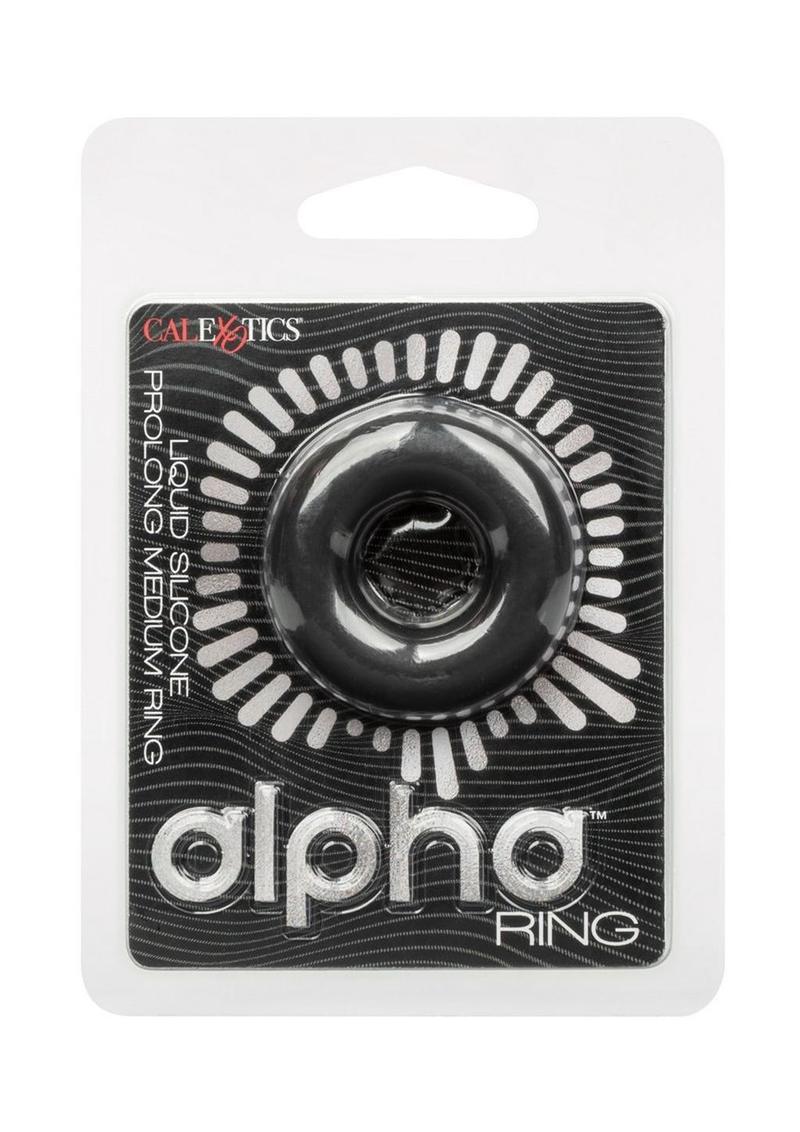 CalExotics Alpha Silicone Prolong Cock Ring
