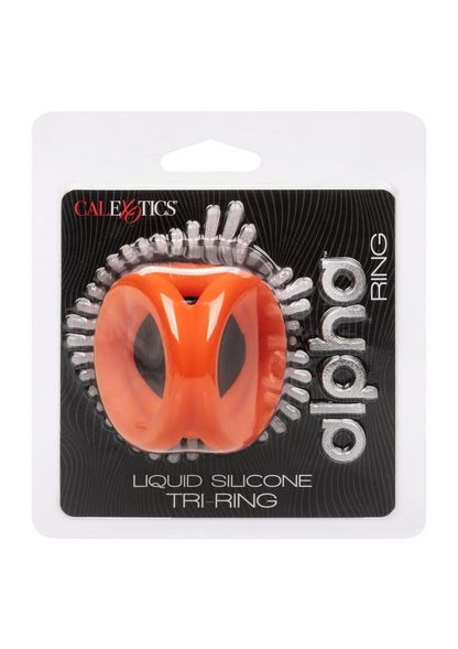 CalExotics Alpha Liquid Silicone Tri-Ring