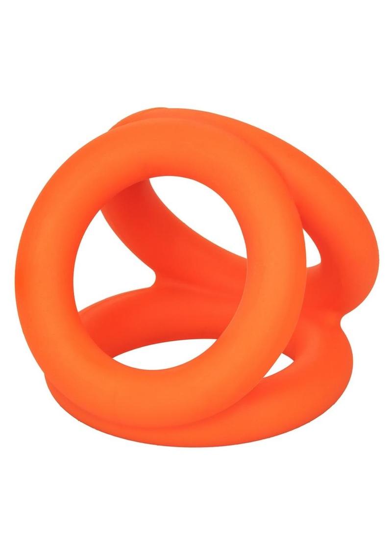 CalExotics Alpha Liquid Silicone Tri-Ring