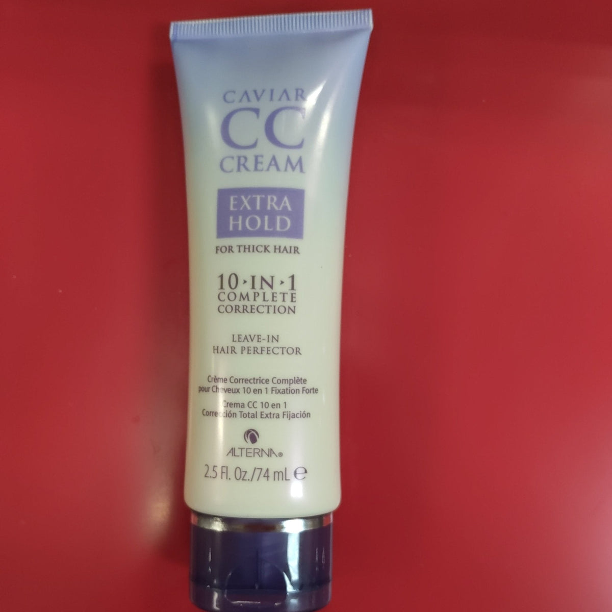 Alterna Caviar CC Cream Extra Hold 10-in-1 Complete Correction for Thick Hair, 2.5 oz