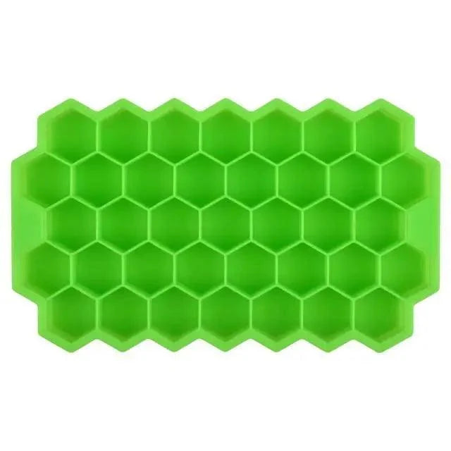 Amazing Honeycomb Ice Cube Trays Reusable Silicone Ice cube Mold Free Ice maker with Removable Lids