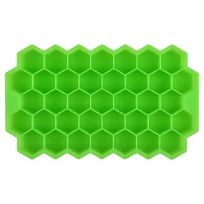 Amazing Honeycomb Ice Cube Trays Reusable Silicone Ice cube Mold Free Ice maker with Removable Lids