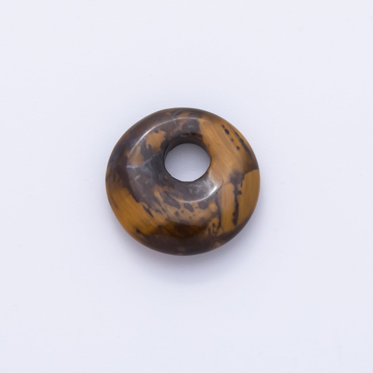 Amethyst, Carnelian, Quartz Donut Rondelle Stone Spacer Beads | ZA1222 - ZA1226