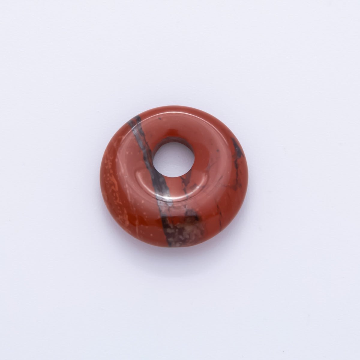 Amethyst, Carnelian, Quartz Donut Rondelle Stone Spacer Beads | ZA1222 - ZA1226