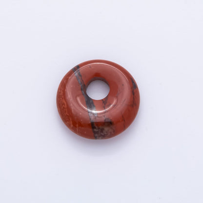 Amethyst, Carnelian, Quartz Donut Rondelle Stone Spacer Beads | ZA1222 - ZA1226