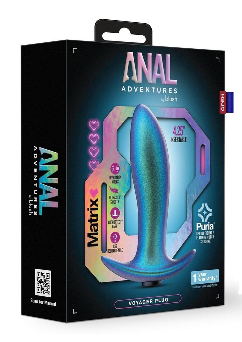 Anal Adventures Matrix Voyager Rechargeable Plug