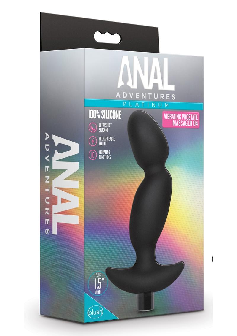 Anal Adventures Platinum Vibrating Prostate Massager