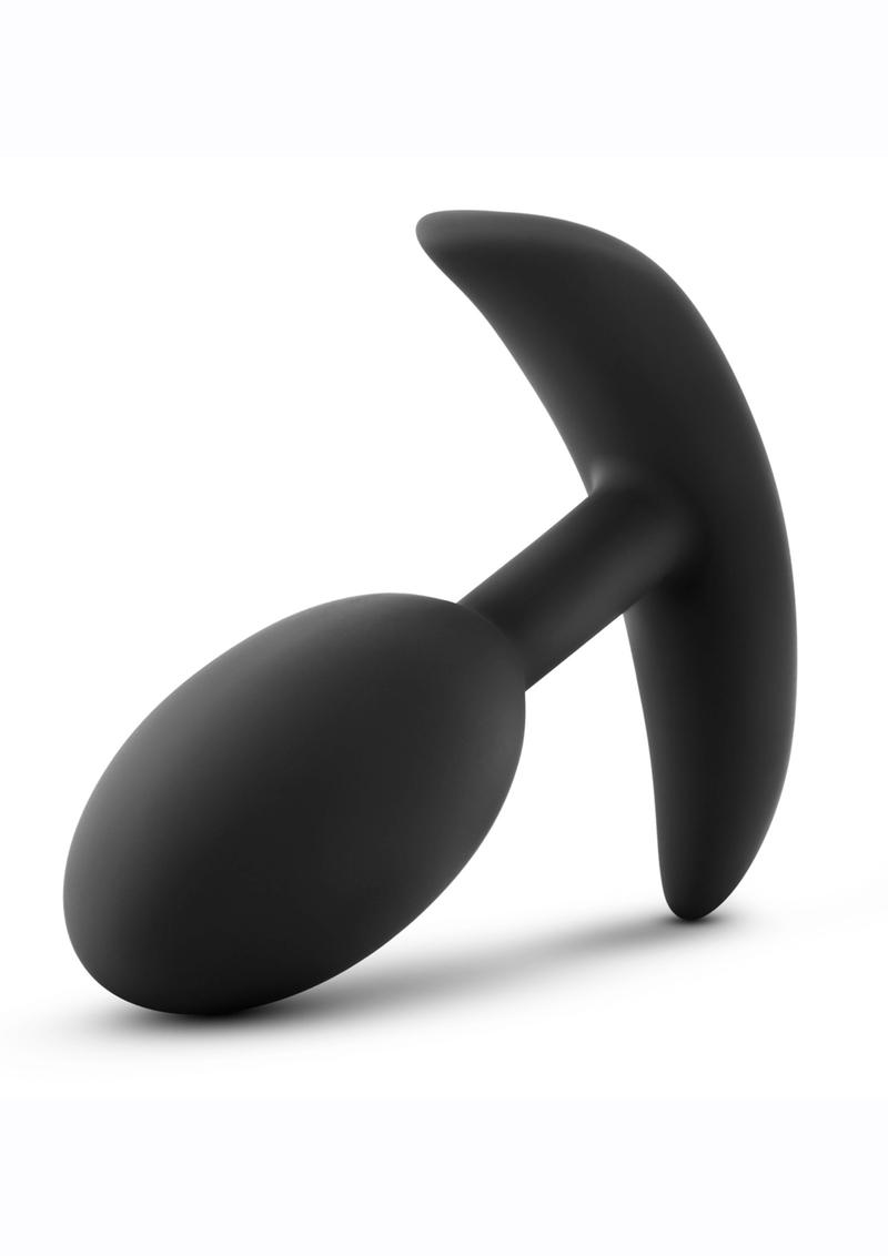 Anal Adventures Platinum Vibra Slim Plug Medium