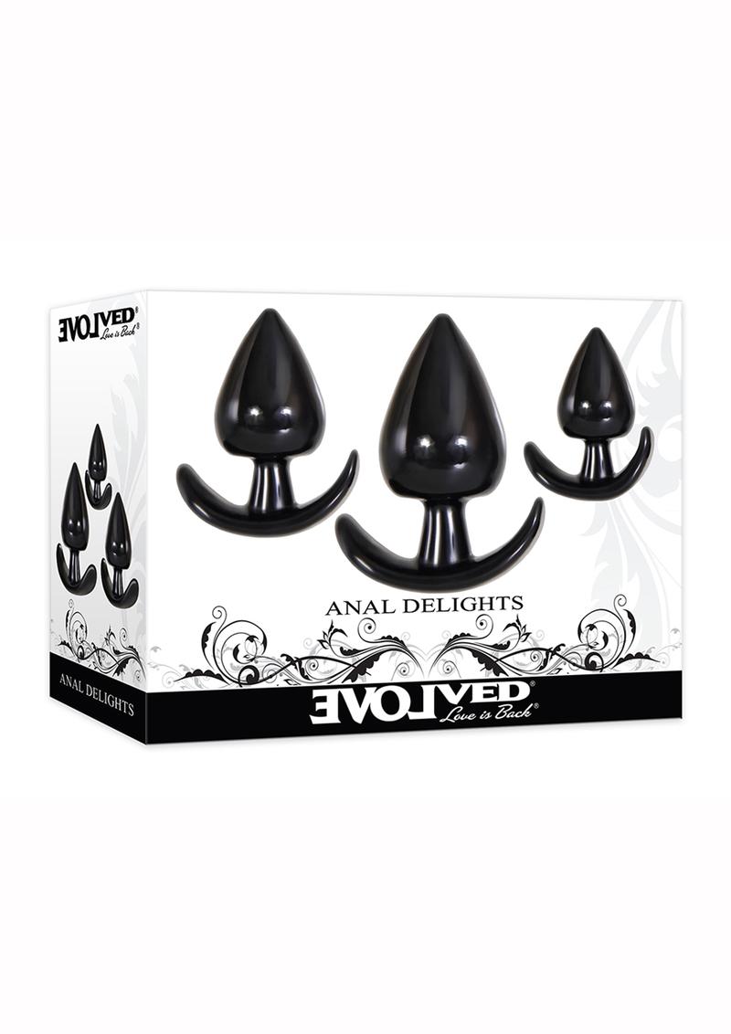 Evolved Anal Delights Black Anal Training Kit