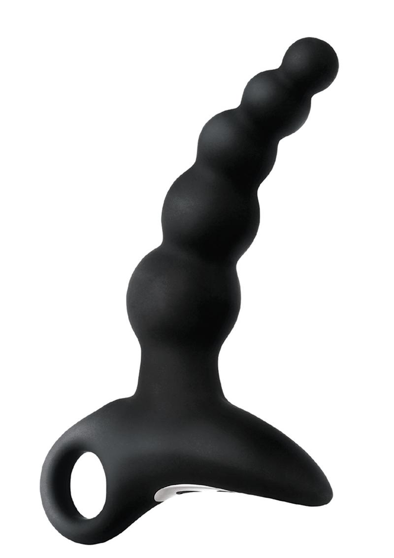 Anal Ese Collection Vibrating Alpha Silicone Beaded Plug