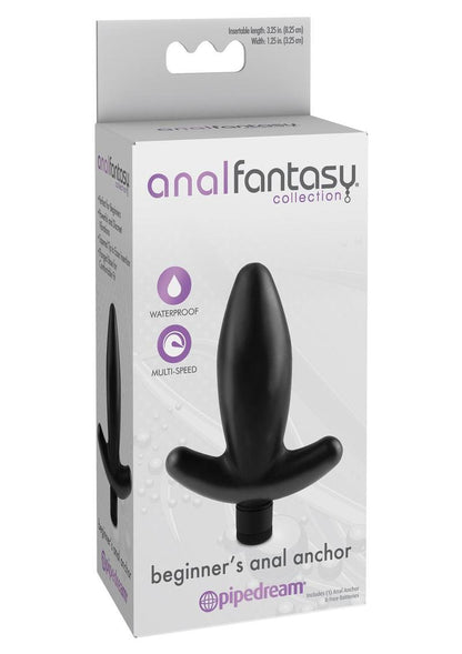 Beginner’s Anal Anchor Vibrating Waterproof Plug And Multi-Speed