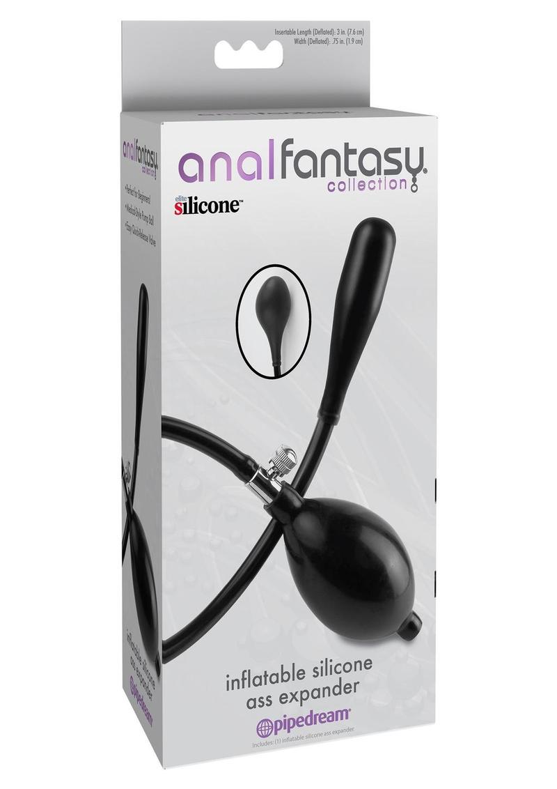 Anal Fantasy Inflatable Silicone Ass Expander with Hand Pump