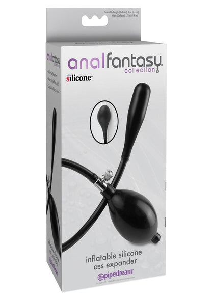 Anal Fantasy Inflatable Silicone Ass Expander with Hand Pump