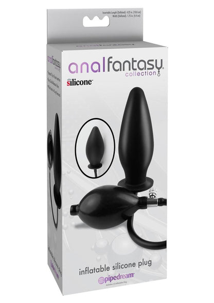 Anal Fantasy Inflatable Silicone Plug Flexible And Body-Safe Toy