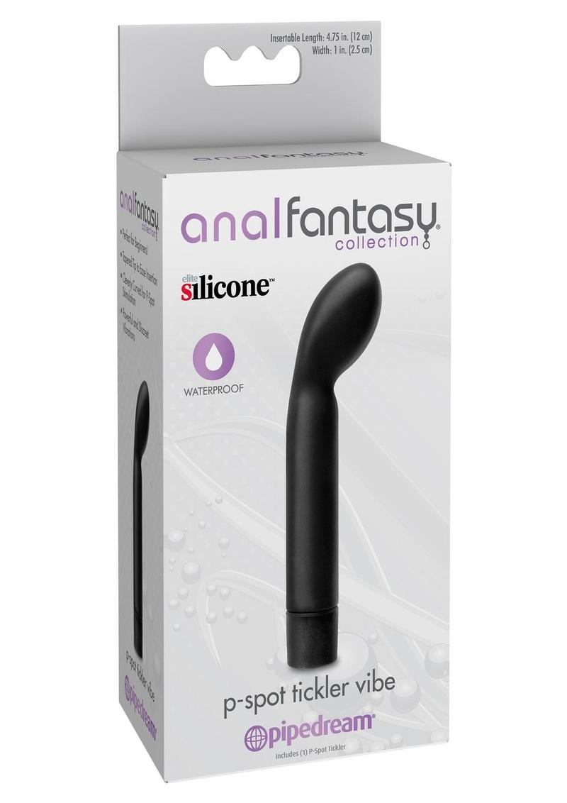 Anal Fantasy P-Spot Tickler Vibe Silicone Waterproof Vibrator