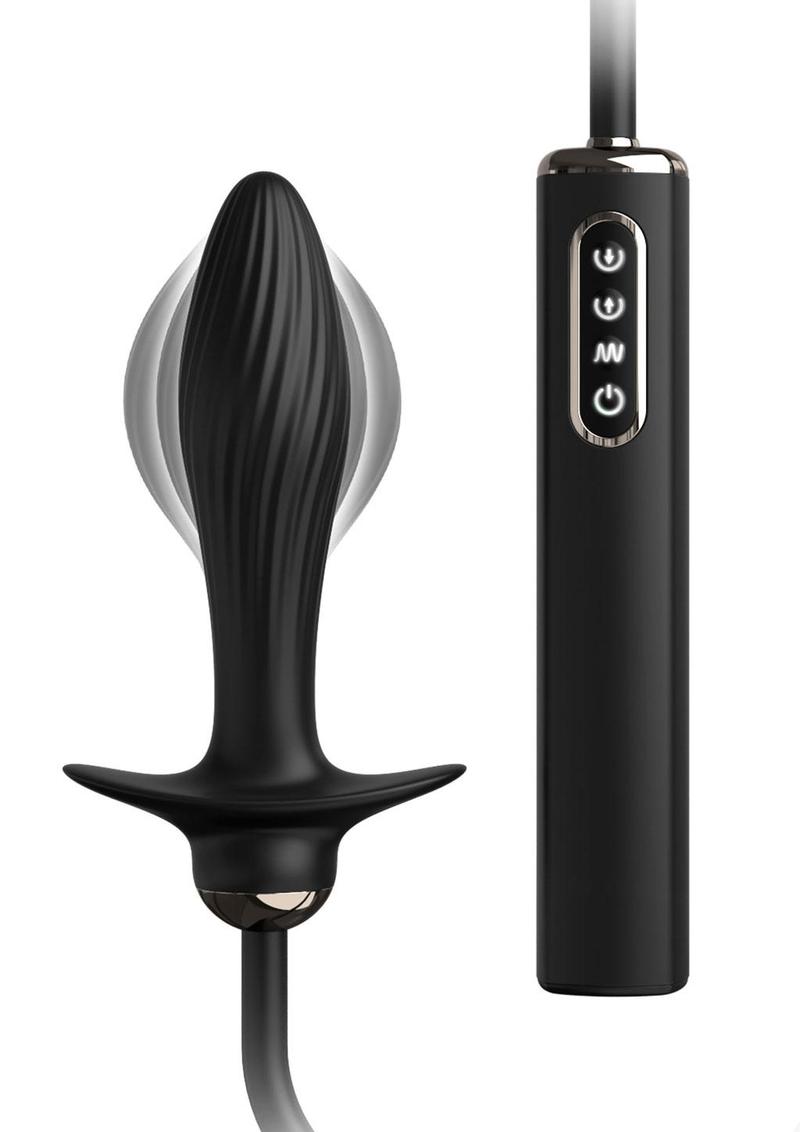 Anal Fantasy Elite Auto Throb Rechargeable Inflatable Vibrating Plug