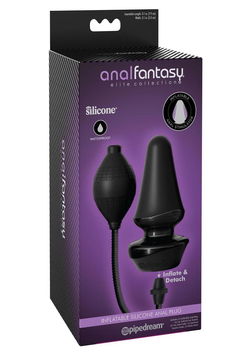 Fantasy Elite Inflatable Silicone Anal Plug