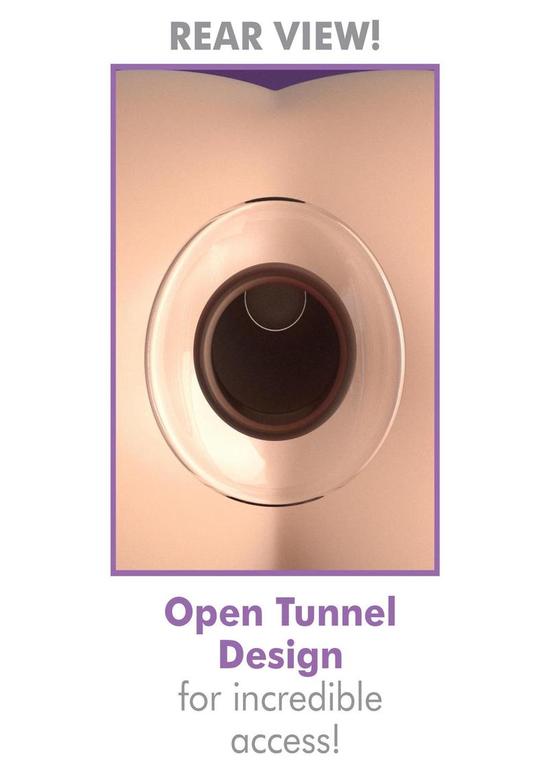 Mega Anal Gaper Glass Tunnel Design Gape for Epic Access