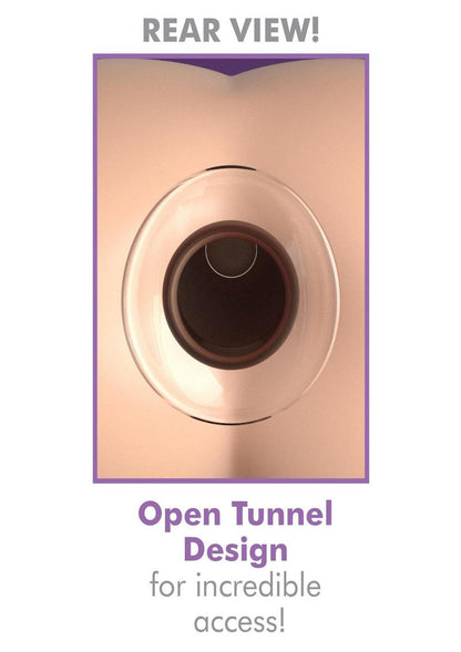 Mega Anal Gaper Glass Tunnel Design Gape for Epic Access