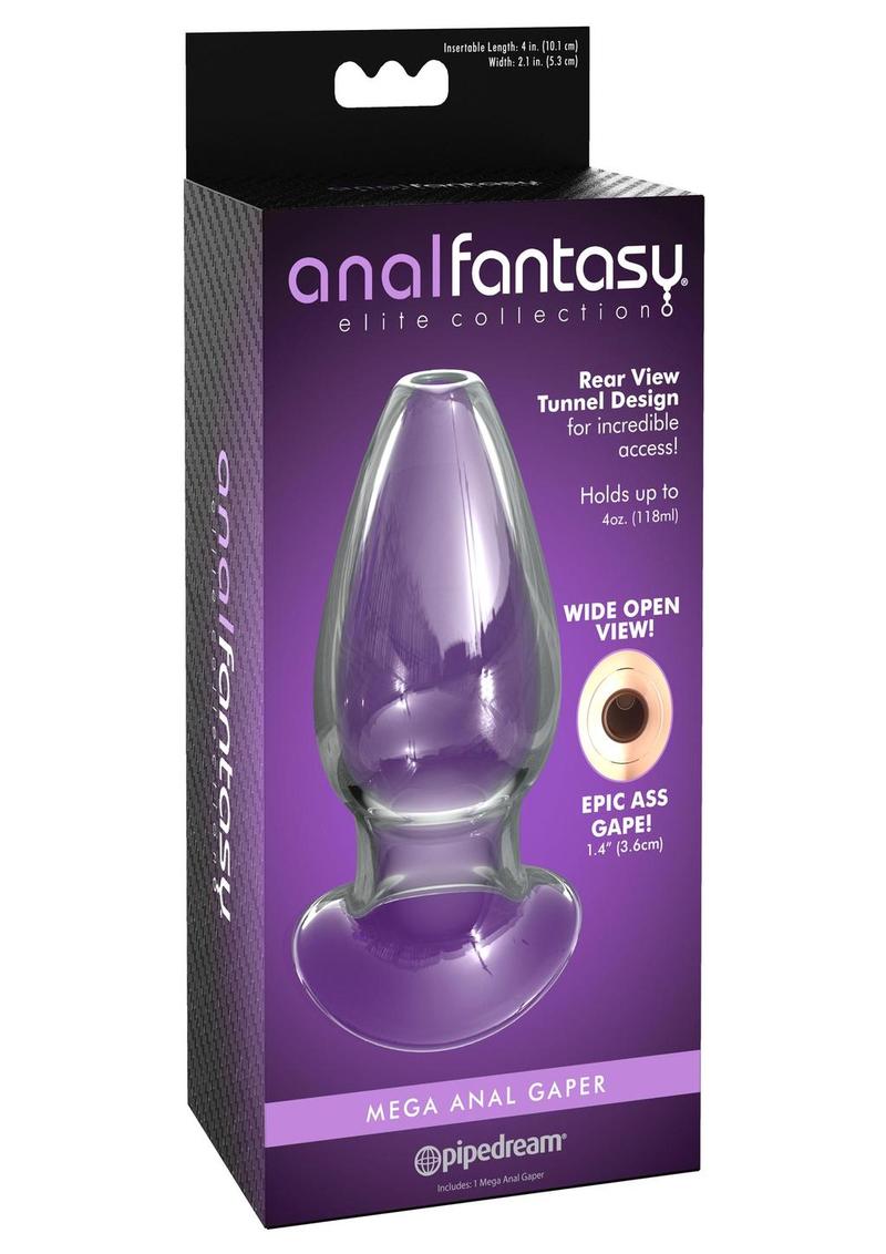 Mega Anal Gaper Glass Tunnel Design Gape for Epic Access