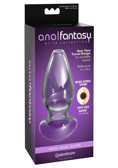 Mega Anal Gaper Glass Tunnel Design Gape for Epic Access