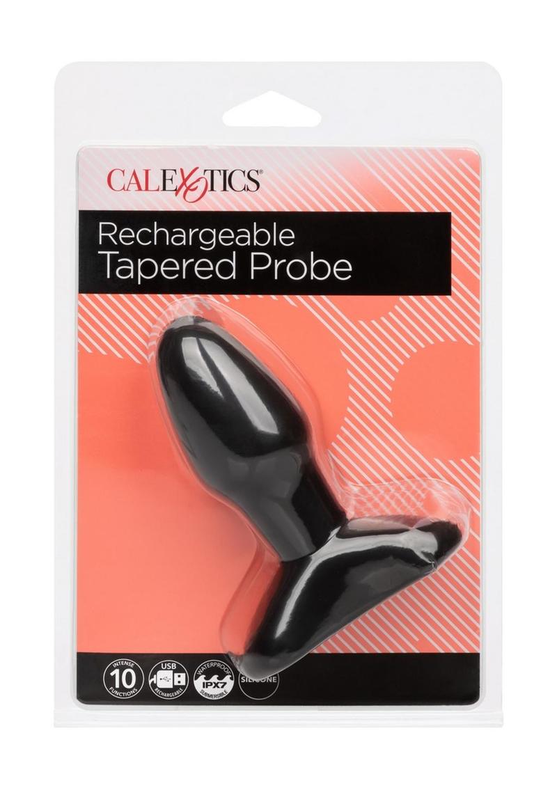 Rechargeable Tapered Probe Silicone Anal Stimulator