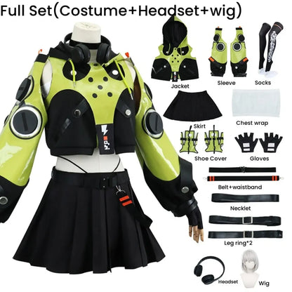 Anby Demara Cosplay Costume – Zenless Zone Zero Outfit with Props