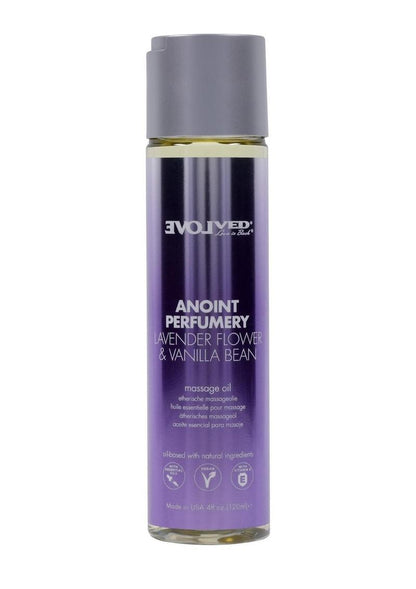 Anoint Perfumery Massage Oil Lavender Flower And Vanilla Bean